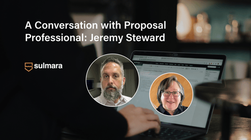 A Conversation with Proposal Professional: Jeremy Steward