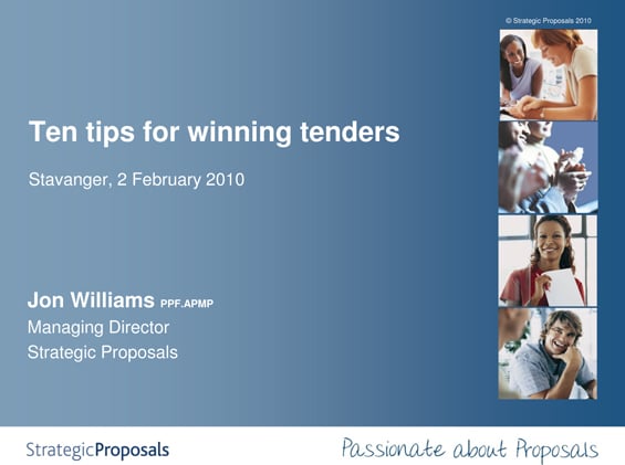 Strategic-Proposals Ten Tips for Winning Tenders | @XaitPorter