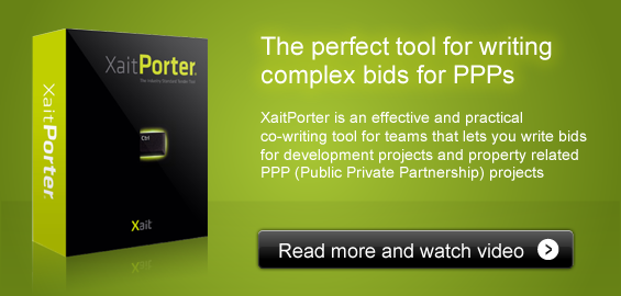 XaitPorter is perfect for PPP (Public Private Partnership) projects | @XaitPorter
