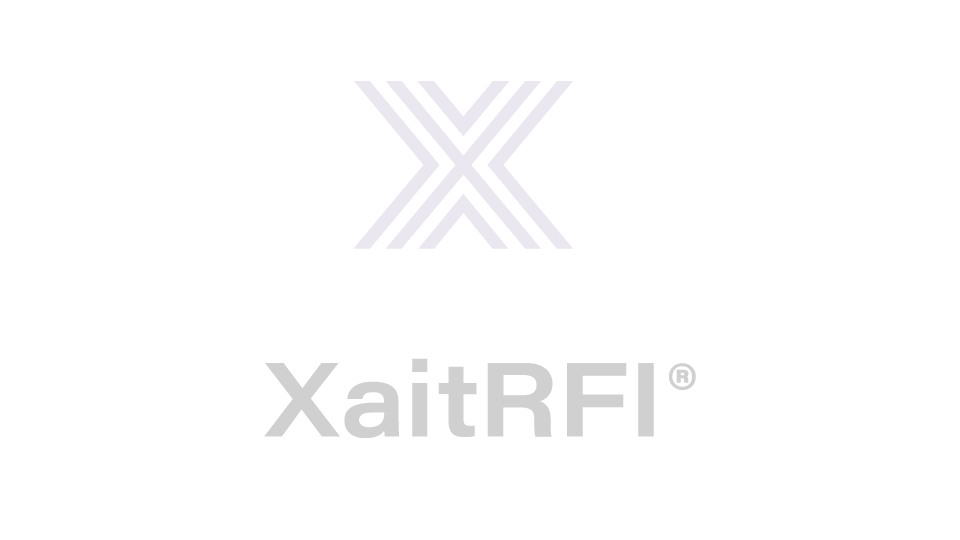 XaitRFI logo (vertical)