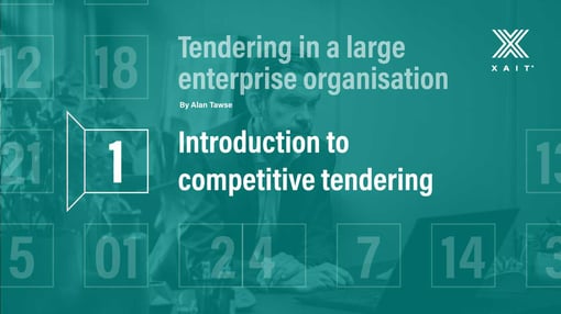 Introduction to competitive tendering