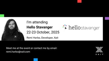 Xait Attends Hello Stavanger 2025 as a Founding Partner