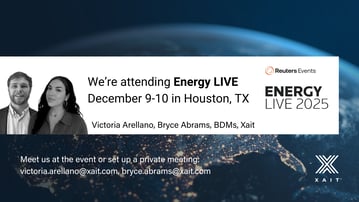 Xait is heading to Energy LIVE in Houston