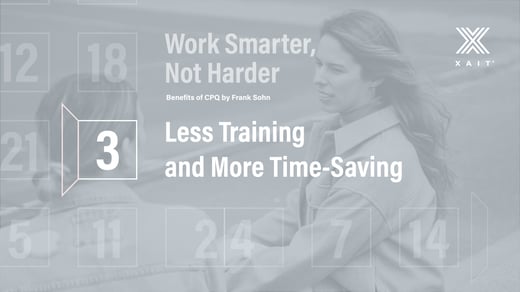 Work Smarter, Not Harder, Part 1: Less Training and More Time-Saving