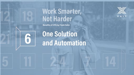 Work Smarter, Not Harder: One Solution and Automation
