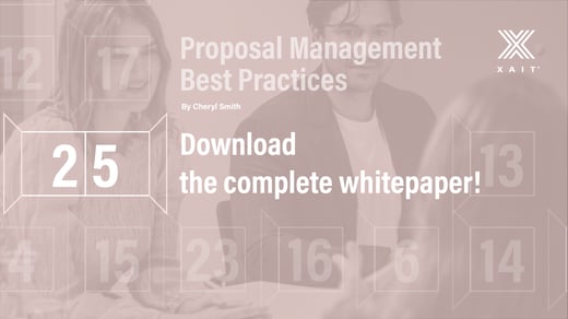 The Ultimate Proposal Management Checklist
