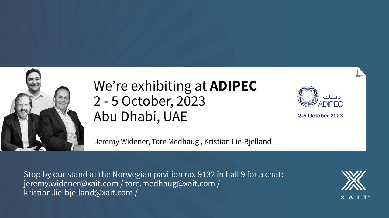 Meet Xait at ADIPEC 2023!