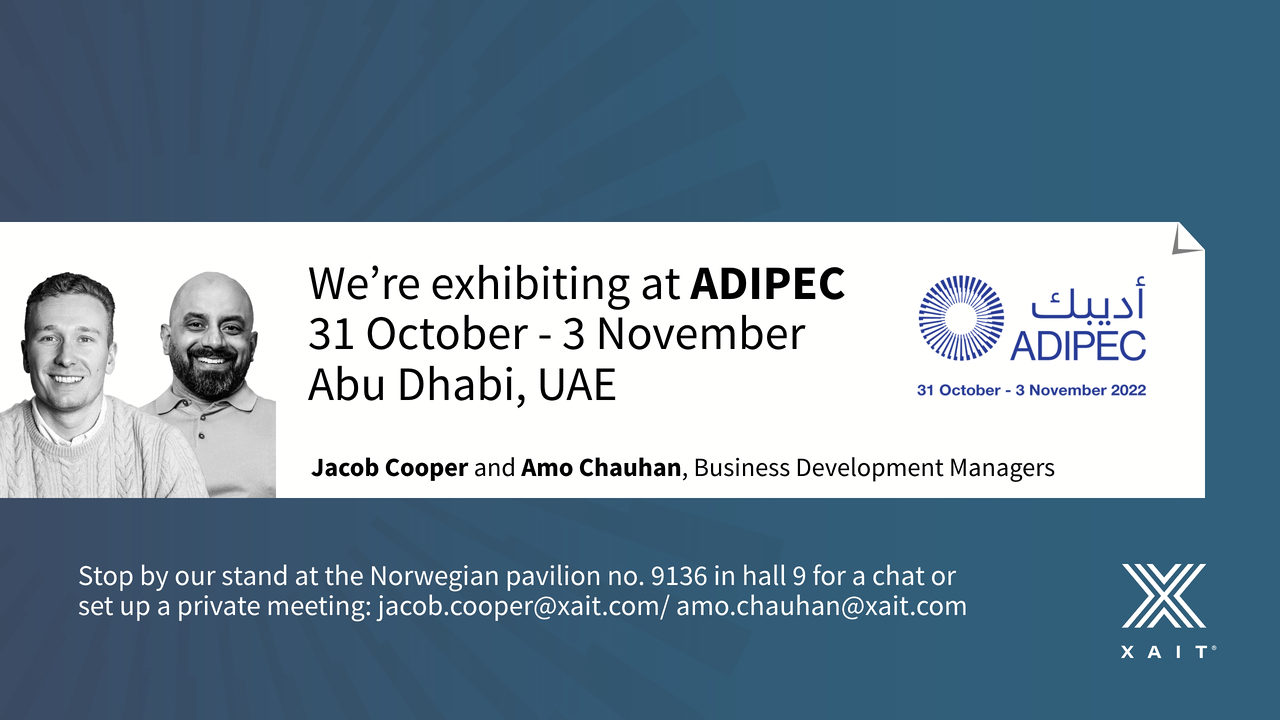 Meet Xait at ADIPEC 2022!