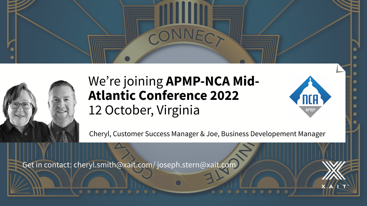Meet Xait at APMP-NCA MAC Conference!