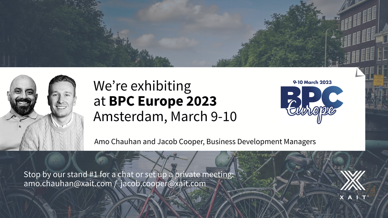 Meet Xait at BPC Europe 2023!