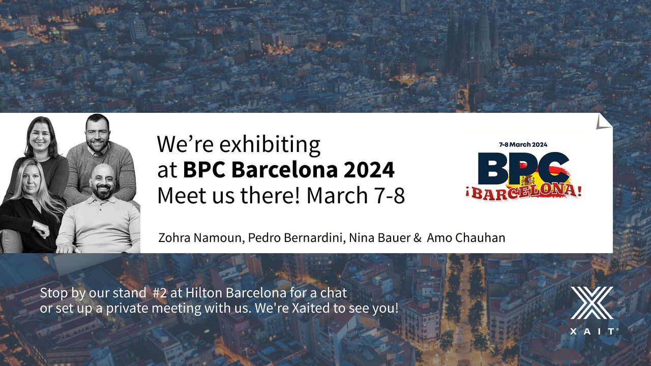 Meet us in Barcelona!