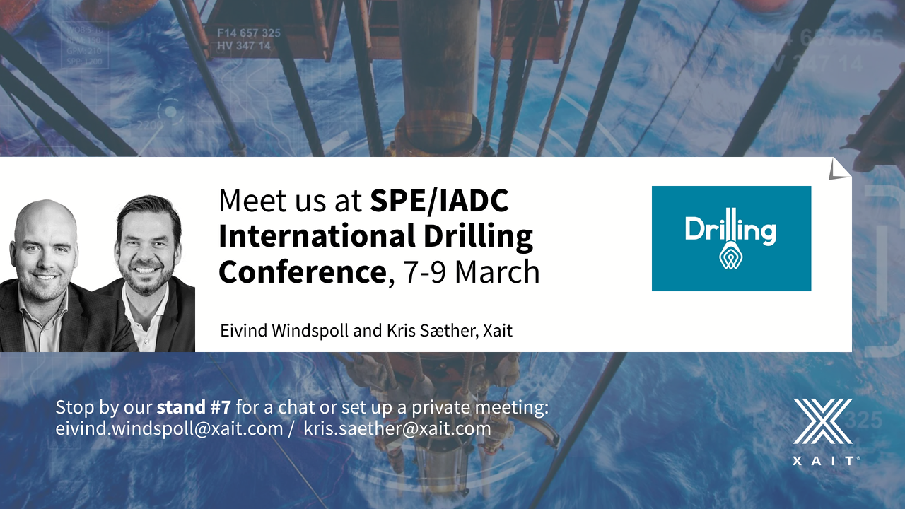 Meet Xait at SPE/IADC International Drilling Conference!