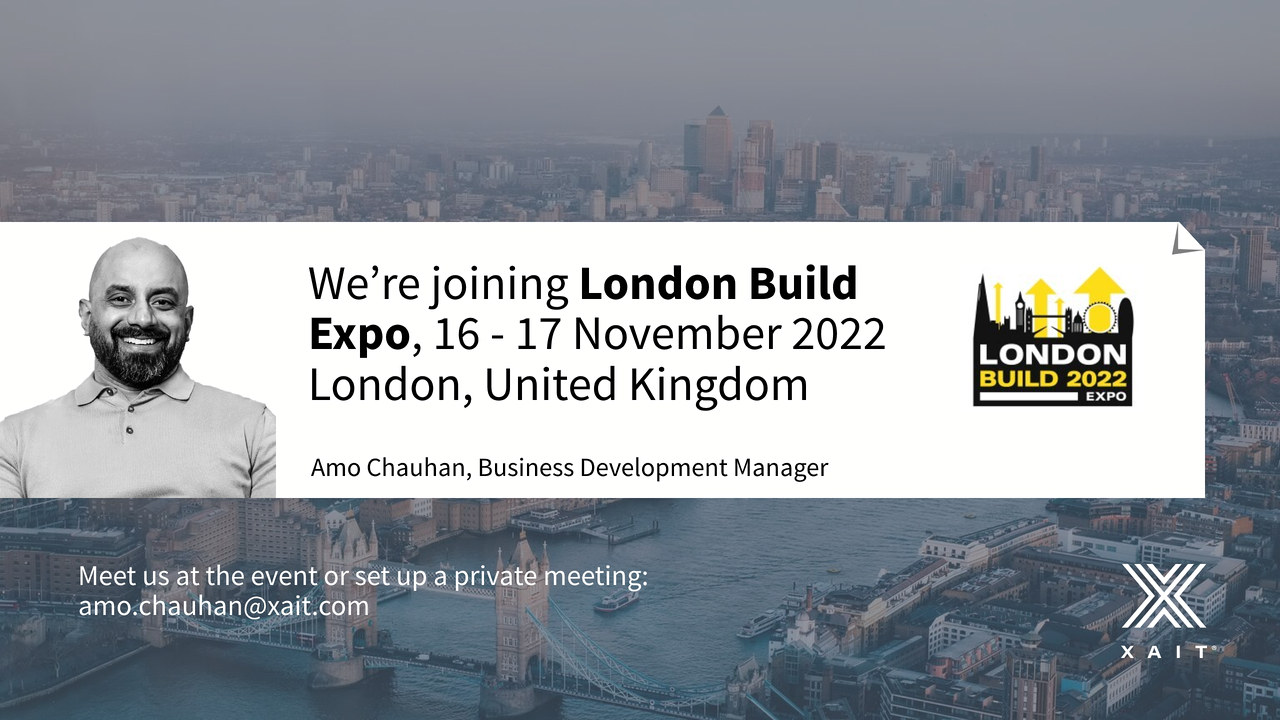 Meet Xait at London Build Expo!