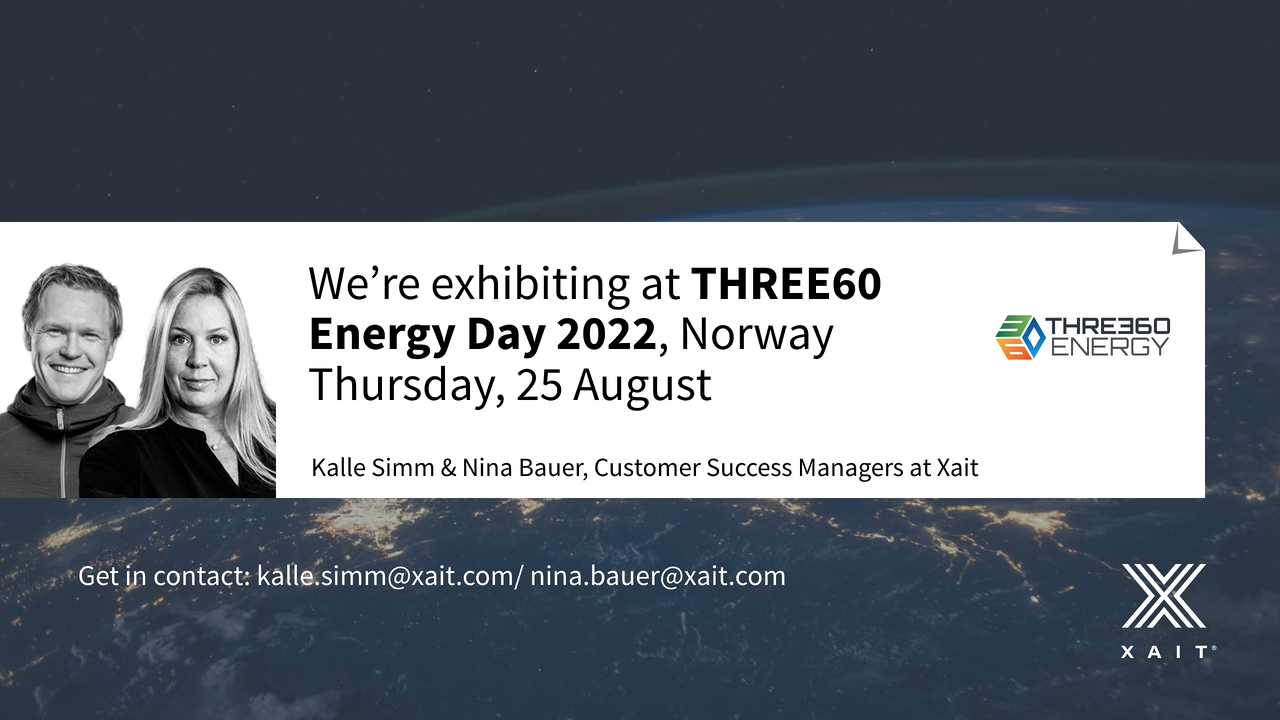 Meet Xait at THREE60 Energy Day 2022!
