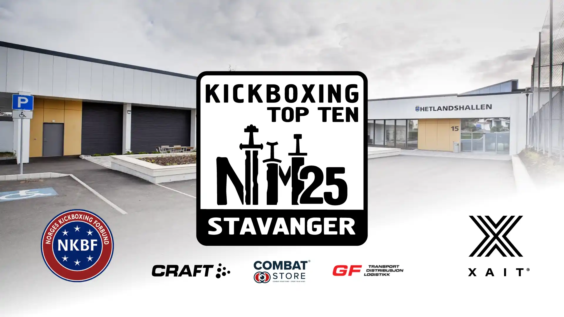 Xait is sponsoring the Norwegian Kickboxing Championship (NM i Kickboxing)