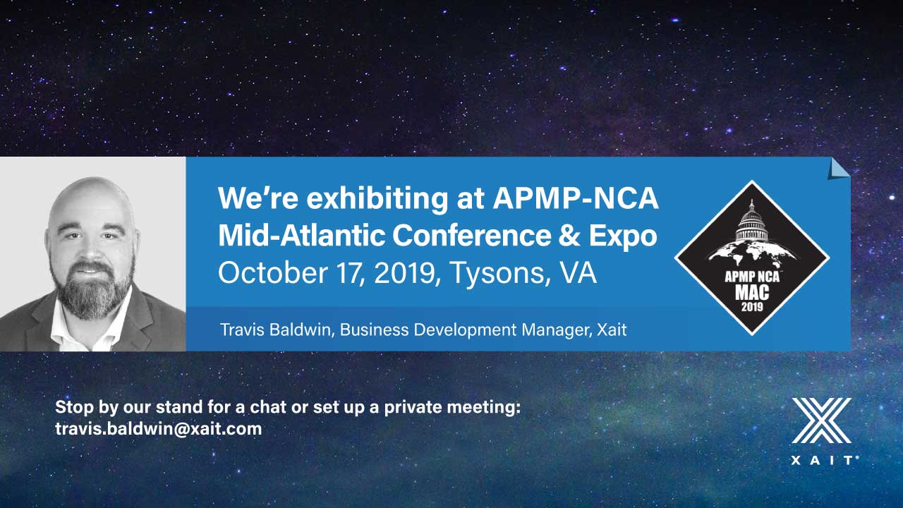 Meet Xait At Apmp Nca Mid Atlantic Conference Expo 2019