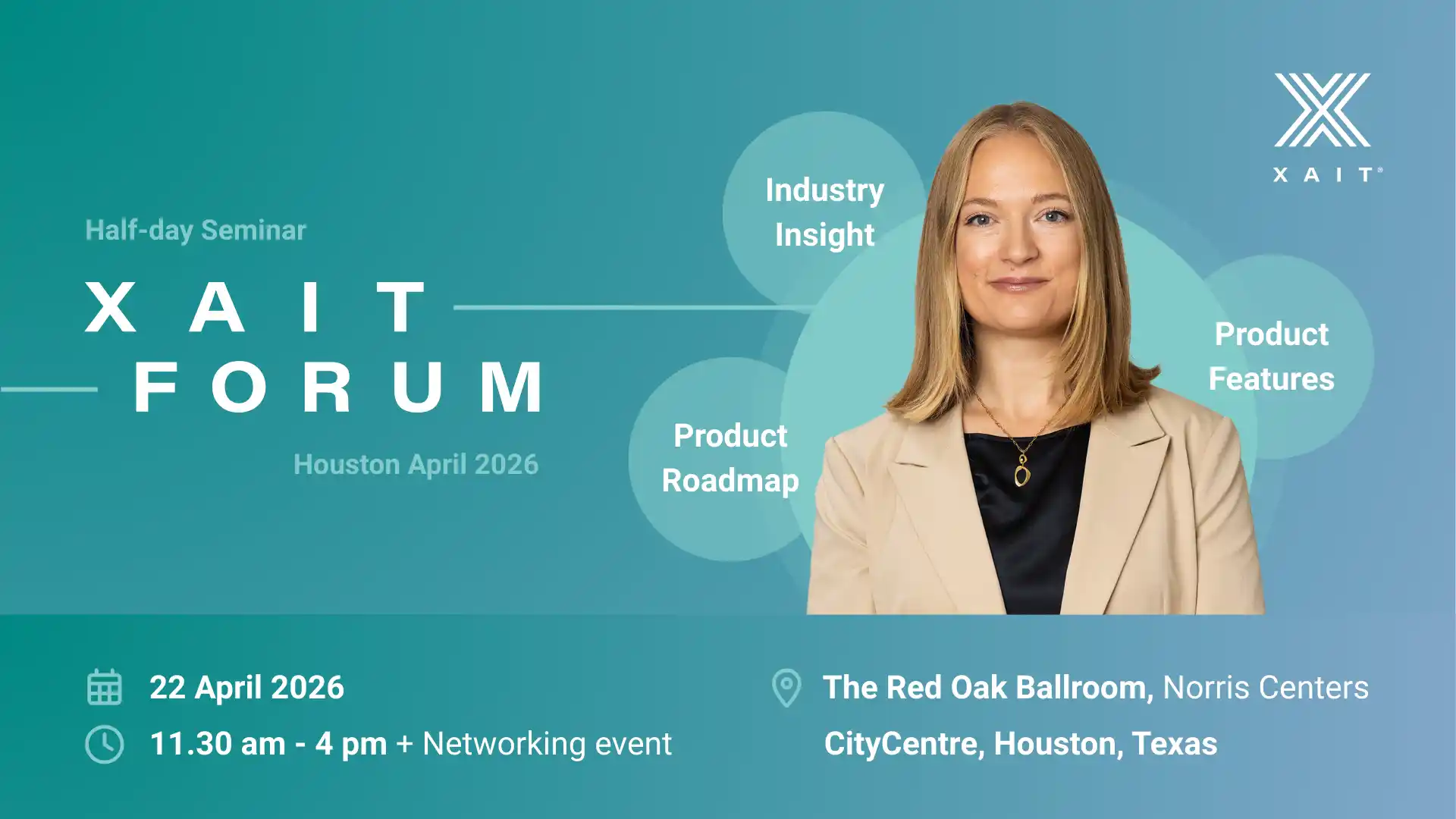 Xait Forum Houston 2026, April 22nd